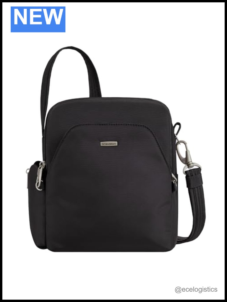Anti-Theft Travel Crossbody Bag With Rfid Blocking